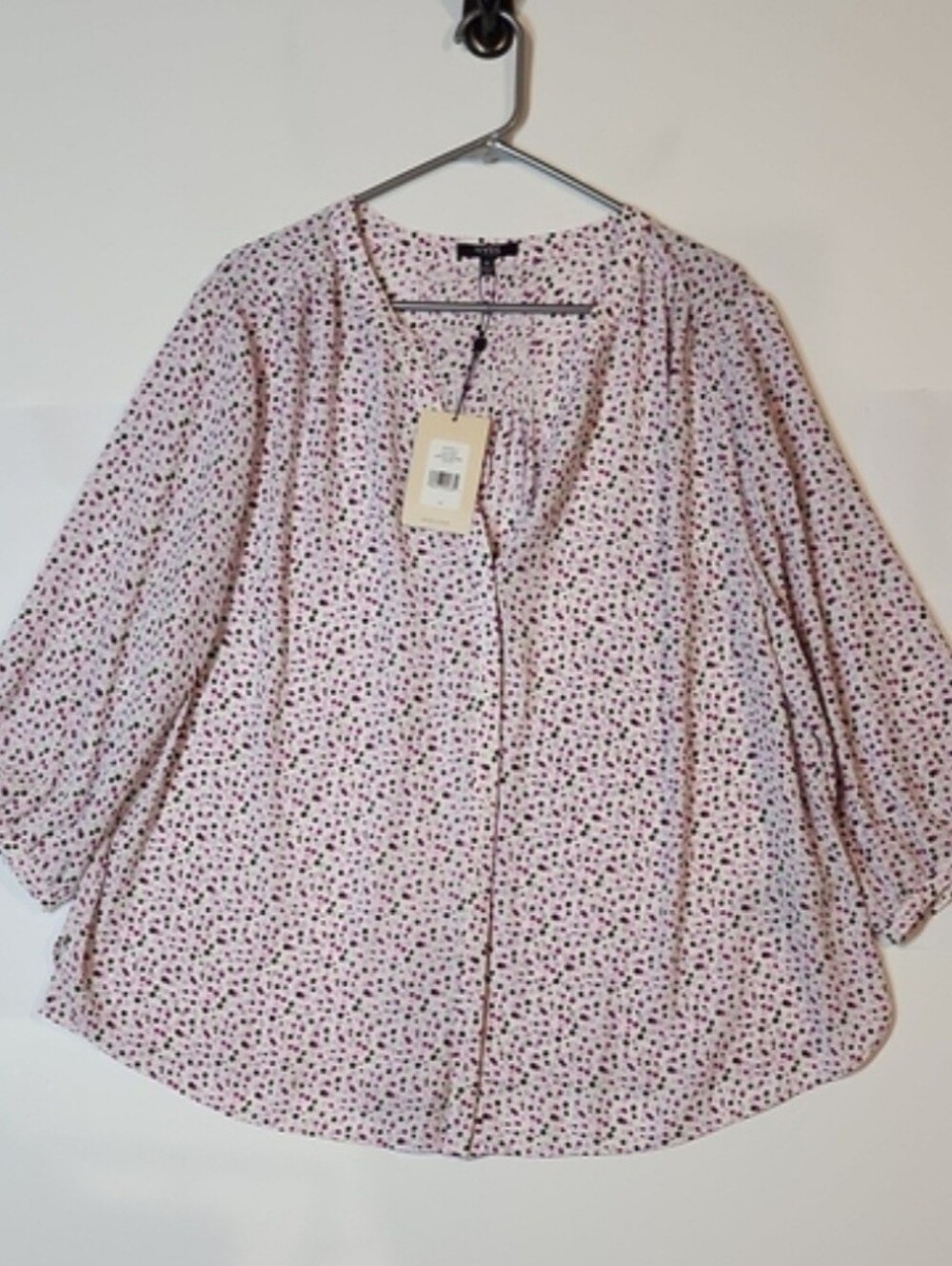 NYDJ Pintuck Blouse NWT Size 1X
